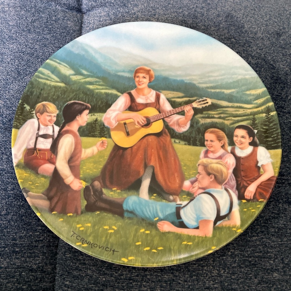Edwin Knowles The Sound Of Music “Do-Re-Mi” Collectors Plate Second Plate
